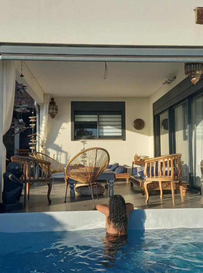 סן-פייר Suite Indigo Jacuzzi Prive Piscine Vue Mer Acces Cuisine Laverie מראה חיצוני תמונה
