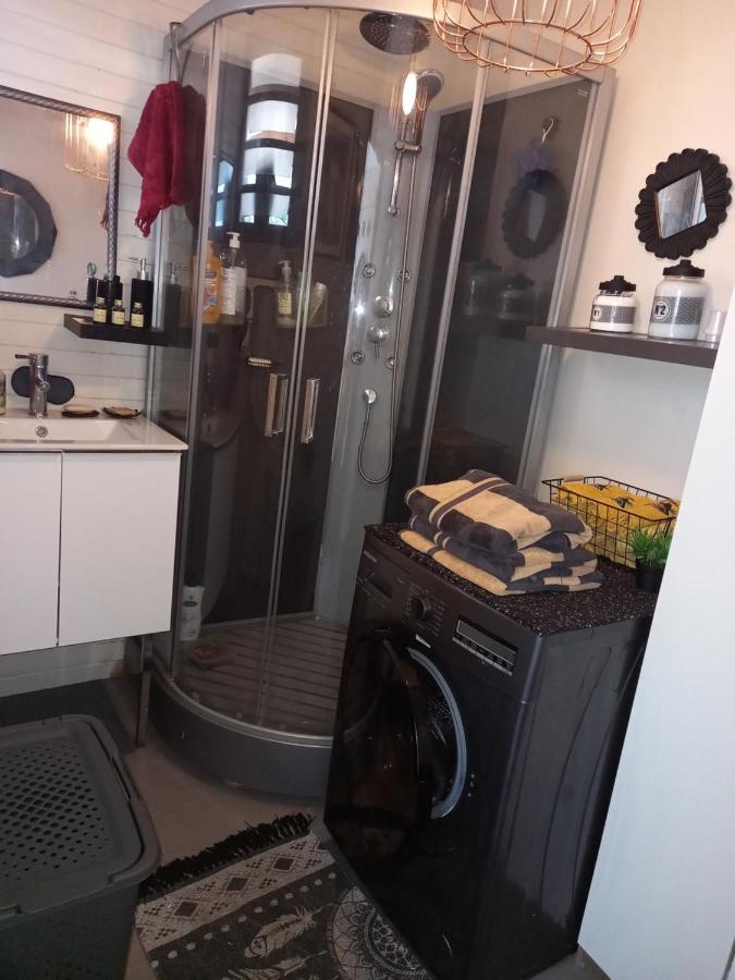 סן-פייר Suite Indigo Jacuzzi Prive Piscine Vue Mer Acces Cuisine Laverie מראה חיצוני תמונה